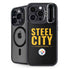 NFL Pittsburgh Steelers Team Motto iPhone 15 Pro Kickstand Case